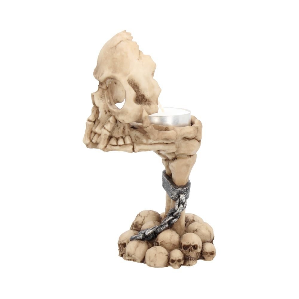 Nemesis Now - Deliberation Tea light holder - Cream